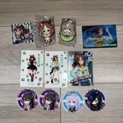 ウマ娘 ラバスト ステッカー メタルカードまとめ売り