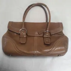 レア色COACHコーチ 4983 オールドコーチ レザーミニハンドバッグ 