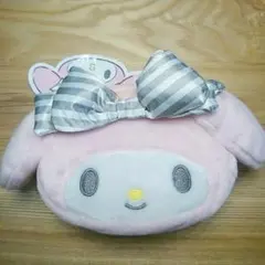【新品・未使用】マイメロディ　ポーチ　ボーダーリボンシリーズ☆