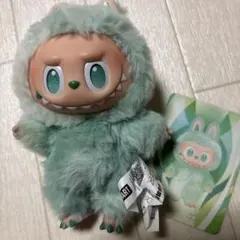 正規品 ラブブ labubu ENERGY 緑 SERENITY エナジー