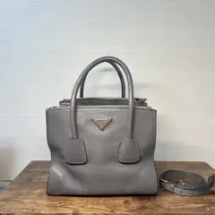 【PRADA★B2625M】希少 Executive Grey Tote Bag