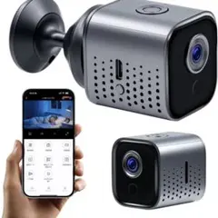 防犯カメラ 監視カメラ　ペットカメラ　見守りカメラ　 長時間録画録音 Wi-Fiのサムネイル