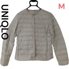 UNIQLO ユニクロ　ウルトラライトダウン　ジャケット M ベージュ