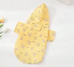 新品未使用♡ 小型犬用レインコート フード付き Lサイズ