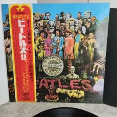 LP 帯付/ビートルズ サージェント・ペパーズ・ロンリー・ハーツ・クラブ・バンド