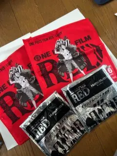 ワンピース ONE PIECE FILM RED 制作記念タオル 非売品 - メルカリ