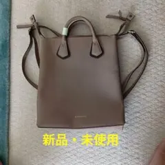 MACARONIC STYLE グレージュ トートバッグバックパック本革２WAYのサムネイル