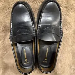 MOONSTAR ブラック ローファー 25.0EE