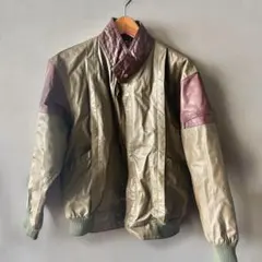 rocher 日本製ヴィンテージフェイクレザージャケット　レアカラー