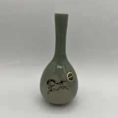 相馬焼 松永窯 花瓶 一輪挿し 走り駒