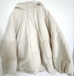 セレクトモカ 中綿ブルゾン ベスト 2WAY アイボリー フリーサイズ 美品 