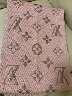 ルイヴィトンマフラー/ピンク