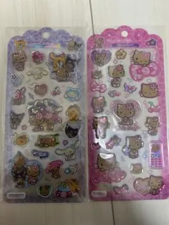 サンリオ　日焼け　ドロップジュエリーシール 2点セット