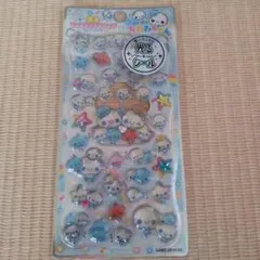 ぷくぷくあわわちゃん 光るジュエルプチドロップ シール