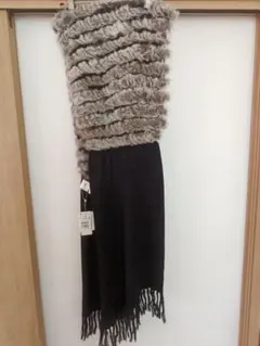 【新品未使用】RireFete ショール パーティー ファー