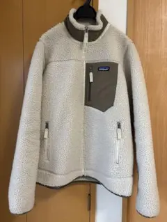 パタゴニア　ウィメンズ　クラシック　レトロX ジャケット　M カーキ