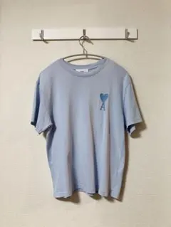 ami ライトブルー 半袖Tシャツ