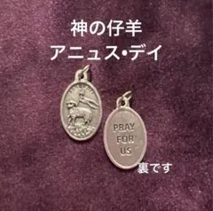 神の仔羊　アニュス•デイ 22㎜メダイ イタリア製