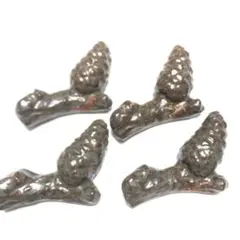 松ぼっくり型 陶器製 箸置き 4個セット