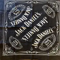 ジャックダニエル JACK DANIEL'S バンダナ アメカジ ブラック