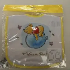 ディズニーリゾート　プーさん柄　お食事エプロン