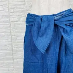 MARIED'OR ダークブルー ワイドパンツ