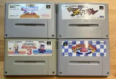 スーパーファミコン　ソフト４本セット