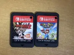 Switch カセット2本セット　 ドラゴンボール　ラビッツ