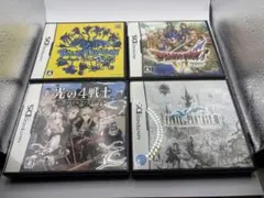 【4本セット】 ニンテンドーDS 箱説付き ドラゴンクエストⅥ、FFⅢ他