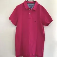 TOMMY HILFIGER ピンク ポロシャツ Sサイズ