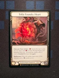 Teklo Foundry Heart - メカノロジスト装備カード