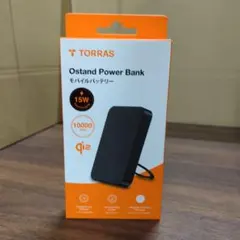 TORRAS モバイルバッテリーQi2認証 大容量　10000mAh 新品