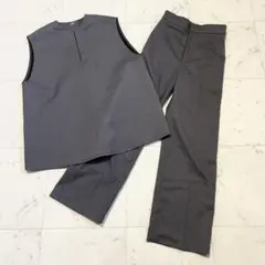 【極美品】 Mila Owen プルベスト セットアップ グレー パンツ M
