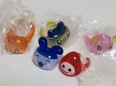 たまごっち　ぷくっとクリアリング　５種類セット