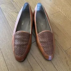 TRUSSARDI レザーローファー ブラウン 6 日本製のサムネイル