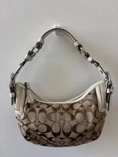 COACH シグネチャー キャンバス ワンショルダーバッグ 6266