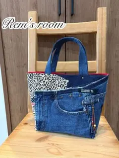 デニムリメイク☆トートバッグ