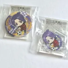 03 御影玲王 ぷにとっぷ ブルーロック 缶バッジ アクリルスタンド