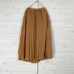 CC  BYPLプリーツ ウエFトゴV ひざ丈 スカート