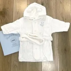 ジェラートピケ　ベビーバスローブ