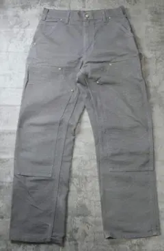 希少 Carhartt カーハート ダブルニー B01GVL グレー USA製