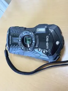 RICOH WG-50 カメラ 充電器付き RICOH 防水デジタルカメラ WG-50