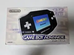 ニンテンドー Nintendo ゲームボーイアドバンス ブラック 箱説セット