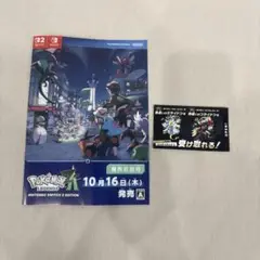 色違いミライドン・色違いコライドン＆パンフレット