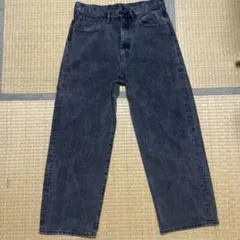 gu バギージーンズ 32