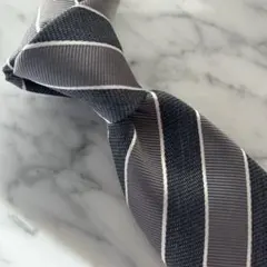 【新品】トップグレー系グレーストライプ