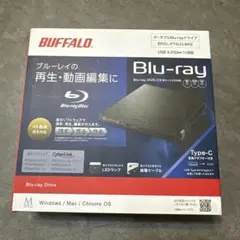 BUFFLO ポータブルBlu-rayドライブ BRXL-PT6U3-BKE