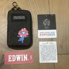 EXPO2025 万博　ミャクミャクEDWINコラボ キーケース