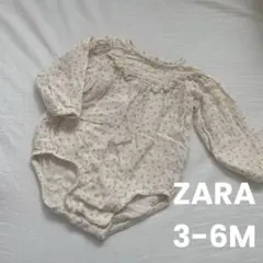 ZARABABY 花柄 ロンパース 3-6M