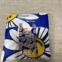 WIGGLEWIGGLE 花柄エコバッグ Lサイズ